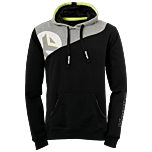 Kempa Core 2.0 Hoody schwarz/dark grau melange