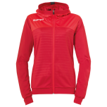 Kempa Emotion 2.0 Kapuzenjacke Women chilirot/rot