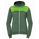 Kempa Emotion 2.0 Kapuzenjacke Women dragon grün/hope grün