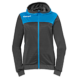 Kempa Emotion 2.0 Kapuzenjacke Women anthra/kempablau