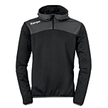 Kempa Emotion 2.0 Quarter Zip Hoody schwarz/anthra