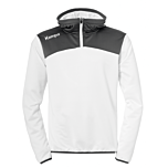 Kempa Emotion 2.0 Quarter Zip Hoody weiß/anthra