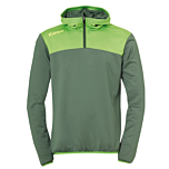 Kempa Emotion 2.0 Quarter Zip Hoody dragon grün/hope grün