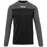 Kempa Prime Langarmshirt schwarz/anthra