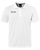 Kempa Poly Polo Shirt weiß