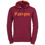 Kempa Graphic Hoody deep rot