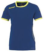 Kempa Curve Trikot Women deep blau/fluo gelb