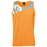 Kempa Core 2.0 Singlet fresh orange/dark grau melange