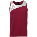 Kempa Core 2.0 Singlet deep rot/dark grau melang