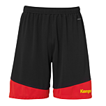 Kempa Emotion 2.0 Shorts schwarz/rot/gelb