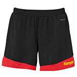 Kempa Emotion 2.0 Shorts Women schwarz/rot/gelb