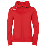 Kempa Player Kapuzenjacke Women rot/weiß