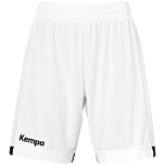 Kempa Player Long Shorts Women weiß/schwarz