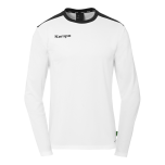 Kempa Emotion 27 Langarmshirt weiss/schwarz