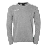 Kempa Emotion 27 Training Top dark grau melange/weiß