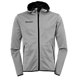 Kempa Core 2.0 Liteshell Jacke dark grau melange