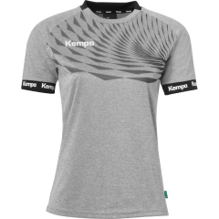 Kempa Wave 26 Shirt Women dark grau melange/anthra