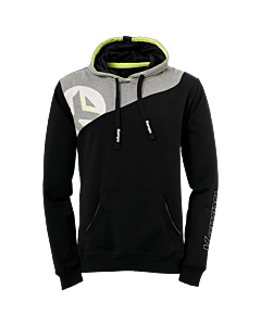 Kempa Core 2.0 Hoody schwarz/dark grau melange