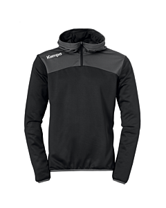 Kempa Emotion 2.0 Quarter Zip Hoody schwarz/anthra