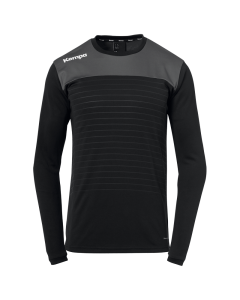 Kempa Emotion 2.0 Langarmshirt schwarz/anthra