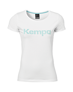 Kempa Graphic T-Shirt Women weiß