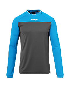 Kempa Prime Langarmshirt anthra/kempablau