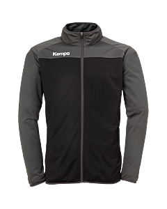 Kempa Prime Poly Jacke schwarz/anthra