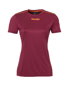 Kempa Poly Shirt Women deep rot