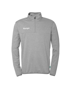 Kempa 1/4 Zip Top dark grau melange