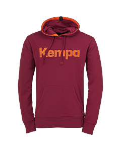 Kempa Graphic Hoody deep rot