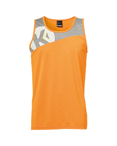 Kempa Core 2.0 Singlet fresh orange/dark grau melange