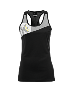 Kempa Core 2.0 Singlet Women schwarz/dark grau melange