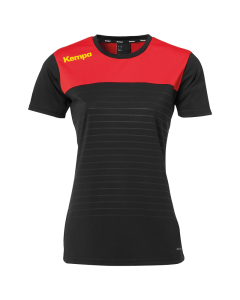 Kempa Emotion 2.0 Trikot Women schwarz/rot/gelb