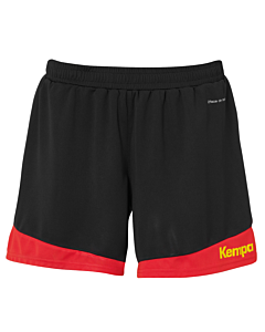 Kempa Emotion 2.0 Shorts Women schwarz/rot/gelb