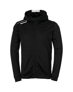 Kempa Player Hood Jacket schwarz/weiß