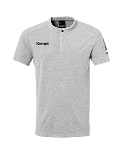 Kempa Status Polo Shirt grau melange