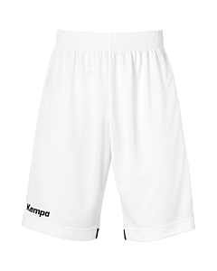Kempa Player Long Shorts weiß/schwarz