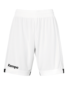 Kempa Player Long Shorts Women weiß/schwarz