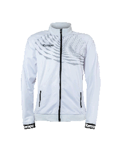 Kempa Wave 26 Poly Jacket weiß/grau