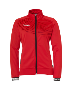 Kempa Wave 26 Poly Jacket Women rot/chilirot