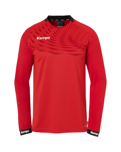 Kempa Wave 26 Longsleeve rot/chilirot