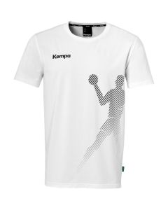 Kempa BLACK &amp; WHITE T-Shirt weiß