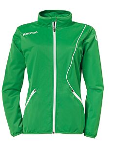 Kempa Curve Classic Jacke Women grün/weiß