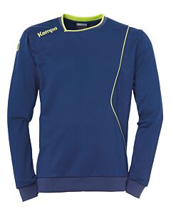 Kempa Curve Training Top deep blau/fluo gelb