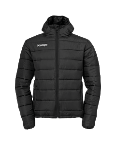 Kempa Puffer Kapuzenjacke schwarz