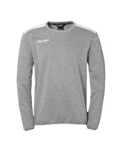 Kempa Emotion 27 Training Top dark grau melange/weiß