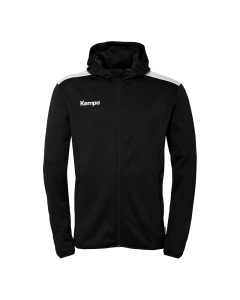 Kempa Emotion 27 Kapuzenjacke schwarz/weiss