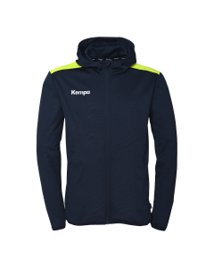 Kempa Emotion 27 Kapuzenjacke marine/fluo gelb