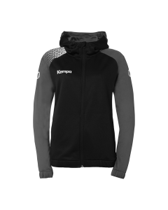 Kempa Ambition 28 Kapuzenjacke Damen schwarz/anthra