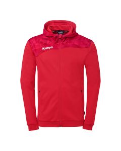 Kempa Athletics 29 Kapuzenjacke rot/chilirot